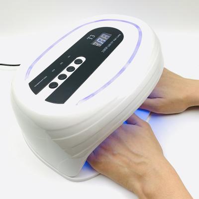 China Shangyu 108W LED Gel Fast Curing High Quality 2 Hands Curing Quick Poling Dryong LED UV Gel Nail Lamp for sale