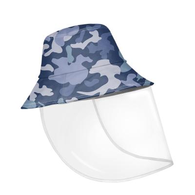 China Custom Picture Fashion Fisherman Hat Fisherman Hat With Shield Camouflage Pattern Custom Printing Bucket Hats Cotton for sale