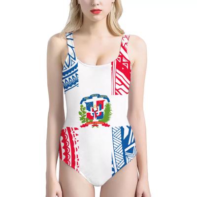 China Polynesian Plus Size Summer Samoa Design Women's One Piece Bikini One Piece Fashion Casual Beach Swimwear for sale