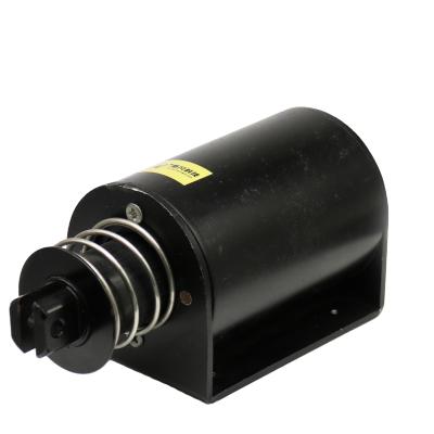 China DC 48V heavy duty computerized machine-applied spaced solenoid coil with long stroke and large force SFO-6596S-01 for sale