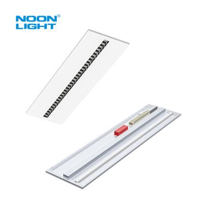 China Aanpasbare kleurtemperatuur LED-rooster licht wit poeder geverfd staal 120-277VAC / 120-347VAC / 220-240VAC Invoerspanning Te koop