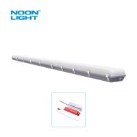 China 80W 10400LM 8 Ft Vapor Tight Light Fixture Vapor Sealed Light Fixtures for sale