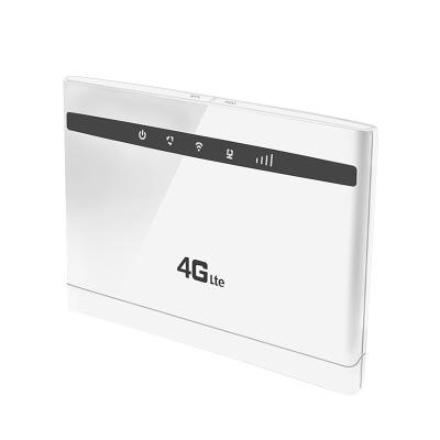 China 4g 4G wireless CPE router with SIM card slot wifi hotspot for home small office or live streaming 2xLAN 1xWAN/LAN for sale