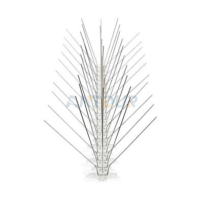 China Stainless Steel Bird Viable Spikes With Plastic Base Guard Bird for sale