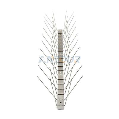 China Durable Sturdy Stainless Steel Bird Spikes Kit Bird Control Spikes For Home Towers Roofs for sale