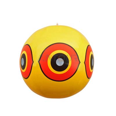 China Viable Bird Repellent Inflatable Plastic Terror Eyes Bird Alert Balloon for sale