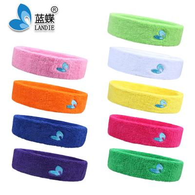 China All Adults Custom Sports Headband Terry Cloth Headband Custom Mens Sports Headband for sale