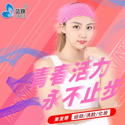 China Amazon elastic non-slip hot sports headwrap women headwrap fashion volleyball wide headbands for sale