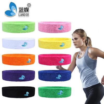 China Universal Sports Adults Flexible Elastic Headband For Yoga Strap Cotton Headband for sale