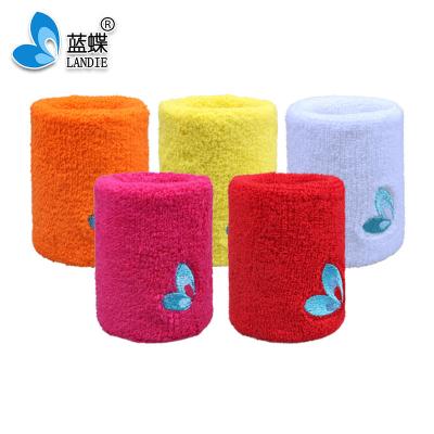 China Universal Printed Wrist Sports Wristbands Sweatband Ping Pong Badminton Squash Wristbands for sale