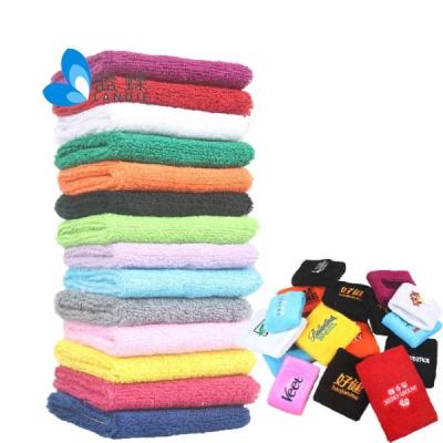 China All Adults Sweat Band Terry Cloth Cotton Wrist Sweatband Sports / Yoga / Workout / Running for sale