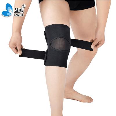 China Universal Customized Sports Knee Brace Compression Patella Knee Brace Neoprene Elastic Knee Support for sale