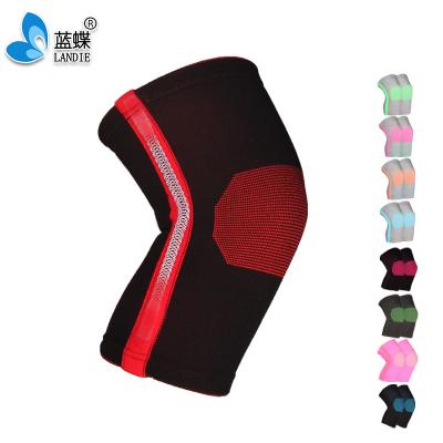 China High Quality Sports Knee Cap Knee Protector Elastic Walker With Knee Brace Knee Support Compression Sleeve For Basketball for sale