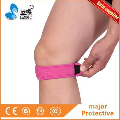 China Fully Adjustable Adjustable Jumper Knee Patellar Tendon Support Strap Band. - Knee Support Brace Pads Fitted Running, Basketball Outdoor Sport for sale