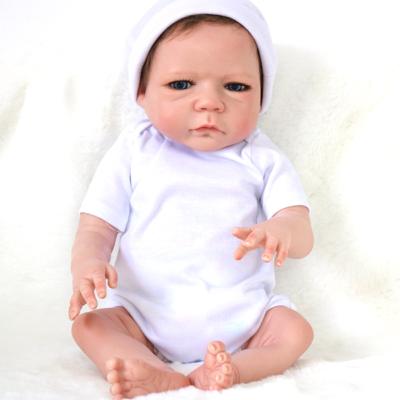 China Doll Limbs Is Reborn Baby 45cm 3D-Paint Active Silicone Soft Body Skin - Doll Toys For Girl Realistic Reborn Toddler Sophia Bebe Reborn for sale