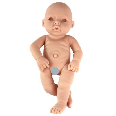 China 11inch 28cm Realistic 0.78kg Eyes Opened High Quality Reborn Dolls Mini Silicone Baby Doll Living Body The Full for sale