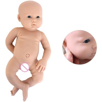 China Original Lifelike Customize Wholesale 18 Inch 2.9 Kg Realistic Full Body Solid Silicone Reborn Baby - Doll Touch Like Real Baby Skin for sale