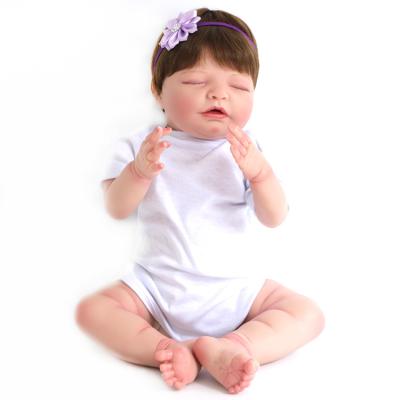 China 18 inch Littleslove reborn ODM reborn baby dolls reborn wholesale advanced silicone baby cloth body Munecas reborn for sale