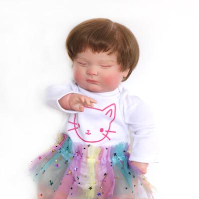 China Doll Limbs Can Be Active 18 Inches Reborn Doll Joseph Advance Hand Painting Bebe Realista Reborn Joseph Asleep Baby Doll Newborn 3 Months for sale