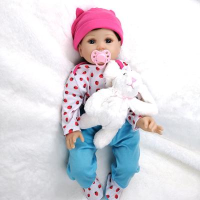 China Doll limbs is 2020 new fashion cute reborn baby active - doll for girls children 55cm soft silicon Bebe Reborn Dolls for sale