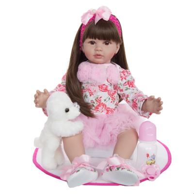 China Doll Limbs Is Reborn Baby 60cm Body Active Vinyl Cloth - Doll Toys For Girl's Exquisite Princess Doll Baby Toy Reborn Toddler Dolls for sale