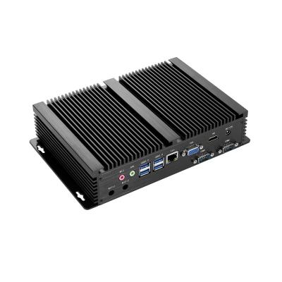 China 1*Lans PC 1*Lans Core i5 8250U i3 8145U 2*COM RS232 DDR4 M.2 NVME Industrial Fanless Mini Desktop Desktop SSD 7*USB for sale