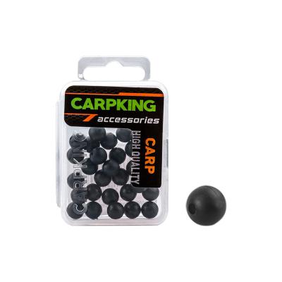 China PVC CK3010 CARPKING Carp Fishing Linked Rubber Beads Diameter 3mm 5mm Rig Bead 30PCS For Protective Knots Rig Components Carp Tackle for sale