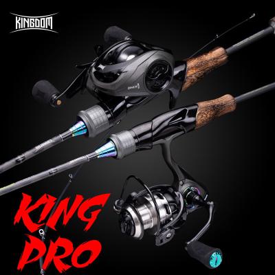 China Kingdom KINGPRO Casting High Carbon Spinning Fishing Reel 6kg Troll High Speed ​​Feeder Radio Rods Casting Fishing Reels Spinning and Casting Fishing Rod for sale