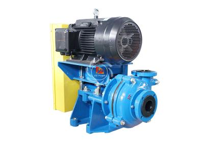 China 3X2C gold mine concentration rubber slurry pump for sale