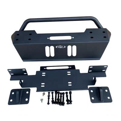 China The GR Front Bumper With Winch Guard in steel for Jeep Wrangler JL and Jeep Gladiator JT for sale