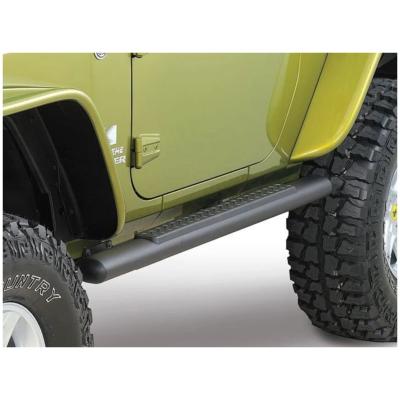 China Mopar Deluxe Tubular Side Steps in Satin Black for 07-18 Jeep Wrangler JK 2 Door for sale