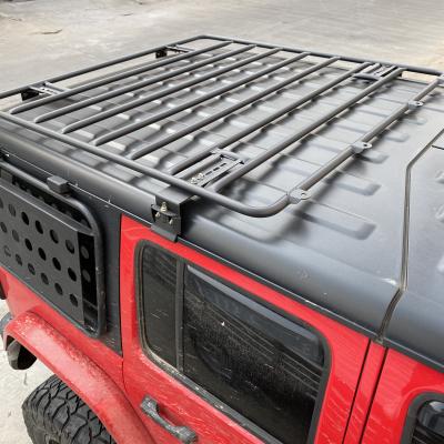 China Easy Fit Aluminum Cargo Carrier Roof Rack For Wrangler JL 4Door for sale