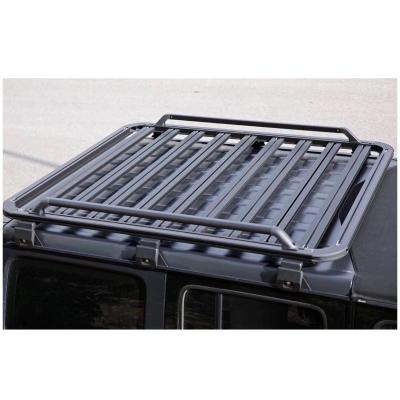 China Luxury Integral 4x4 Roof Rack For Jeep Wrangler JL Car Accessories Aluminum Roof Luggage 4 Doors Rack for sale