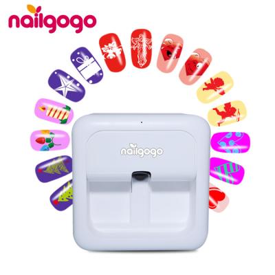 China Fingernail Art Beauty Center Nailgogo mini 3d printer electronic printer machine 3d printer for sale