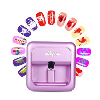 China Smart Nail Printer Mannicure Machine Auto Digital Nail Salon Mobile Maple Nails Printer Fingernails Printer for sale