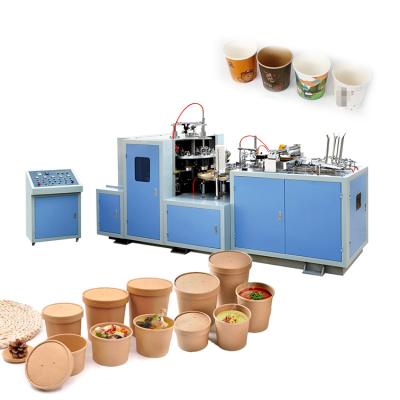 China Industrial Paper Slitter Paper Bowl Making Machine Square Paper Salad Bowl Machine Paper Plate Bowl Making Machine for sale