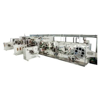 China Factory Servo Full Fully Automated Baby Diaper Making Machine for sale