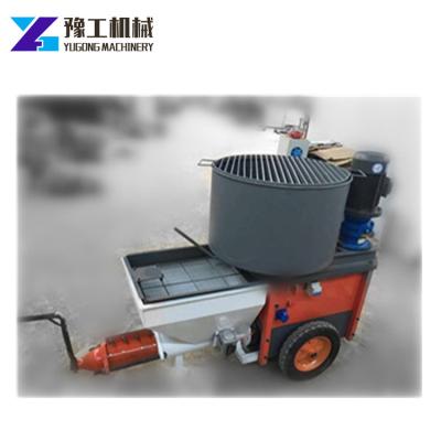 China Plaster Construction Yugong High-speed Mortar Mixer Pump Plaster Spraying Machine Price for sale