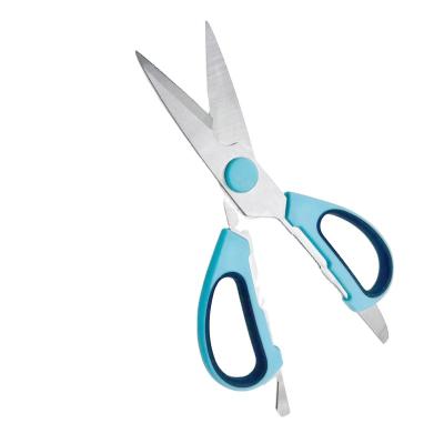 China Universal PP Kitchen Scissors Household Stainless Steel Kitchen Scissors for sale