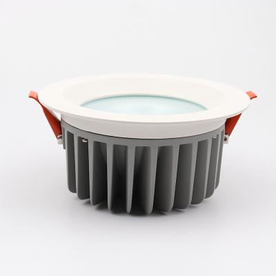 China Industrial COB Dimming 15W Factory Price Aluminum Housing Control RGBW Recessed Ip54 Recessed Led Lighting Downlight for sale