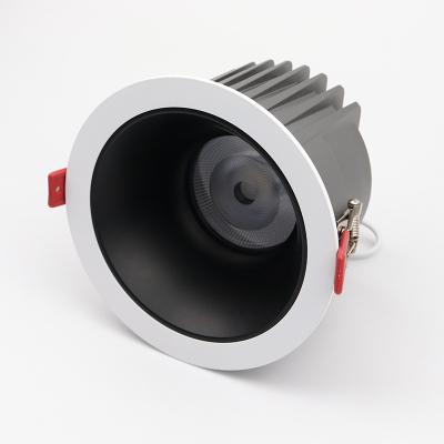 China Outdoor Mounted Remote Super Bright Ceiling Light 20W Aluminum Housing Embedded Dimmable Ip65 Industrial Unique Design Wifi COB Downlight for sale