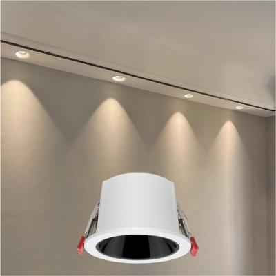 China Industrial Professional Aluminum Housing Decorative RGBW Dimming 20W Control Anti-Glare Surface Mounted Recessed Cob Ip54 Led Downlight for sale