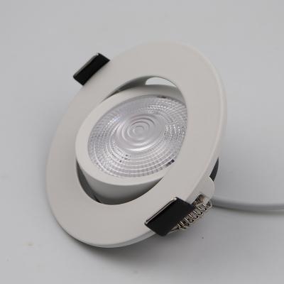 China Industrial Hot Sale Ceiling Light Adjustable Aluminum Surface Mounted Recessed Adjustable Eyeball Embedded Spotlight Ip44 10-41W Downlight for sale