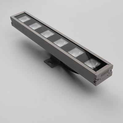 China Hot Sale Outdoor Adjustable Angle Led Linear Linear Light Building Lighting Recessed Ip65 5000K 12W Outdoor Wall Washer Led Light for sale