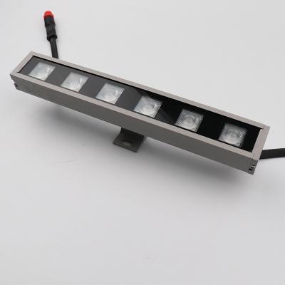 China New Arrival Exterior Building Lighting Ip65 5000K Waterproof Aluminum Recessed Exterior Wall Light 24W Outdoor Seal for sale