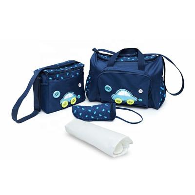 China Multifunctional PACK BAG Baby Waterproof Diaper Bag Large with Small Travel Diaper Bag for Boys and Girls Changing Pad and Bottle Bag for sale