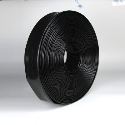 China Compacto Design Coloque Flat Discharge Hose Polietileno Preto Resistente a produtos químicos à venda