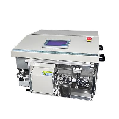 China Flexible Thin Coaxial Cable Stripping Machine Wire Stripping Machine Automatic Cutting and Multi Segment Peeling Machine for RF Industries for sale