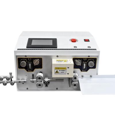 China Touch Screen Computer Automatic Wire Stripping Machine Multicore Wire Cutting And Stripping Peeling Machine for sale