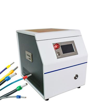 China Multifunctional Automatic Stripping And Crimping Machine For Tube Terminals Flange 0.5-4.0mm Insulated Square Loose Single Terminal Tapping for sale